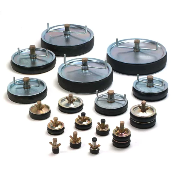 10" / 250mm Drain Test Plug in UAE for pipe pressure test